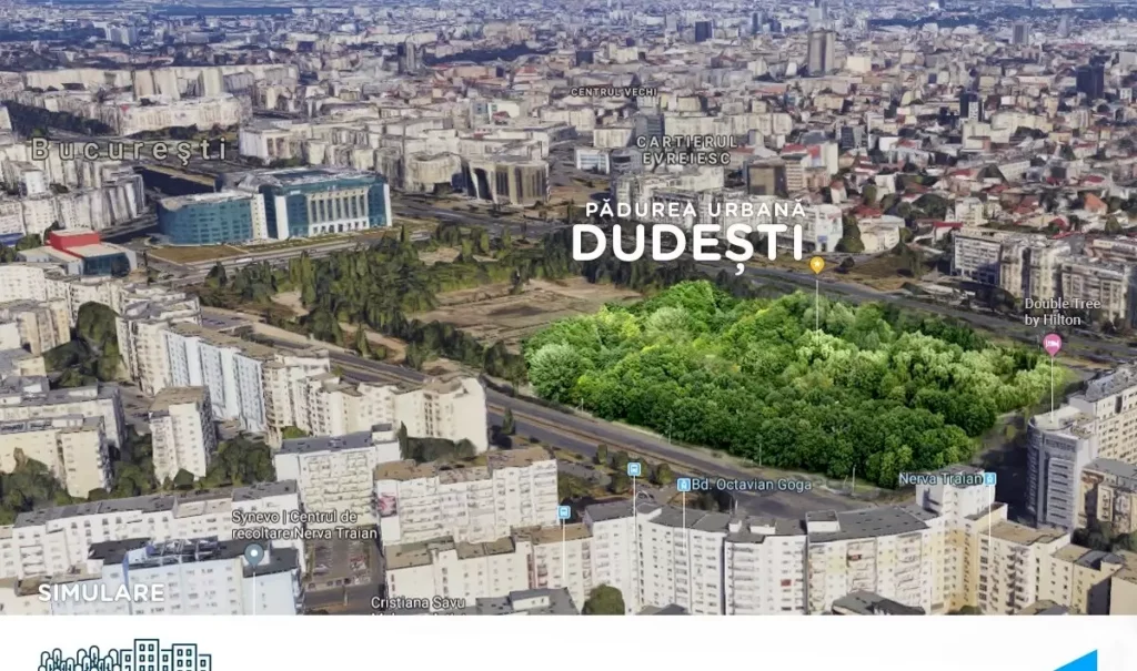 Un parc de 4 ha, denumit Grădina Dudești, ar putea răsări lângă viitorul cartier al Justiției, acum un teren cu bălării. Propunere înaintată CGMB