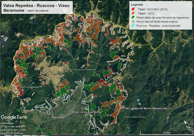 Jaful pădurilor – Maramureș, Valea Repedea, Rușcova, Vișeu (Parcul Național Munții Maramureșului)